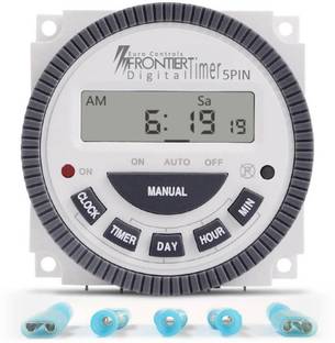 Euro Controls Frontier TM619-2 - 5 PINs - 30 Amps Digital Programmable Electronic Timer Switch