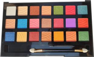 TUKAMCHA 21 COLOR EYESHADOW PALETTE IN MULTI COLOR 02 (AR-0206) 20 g
