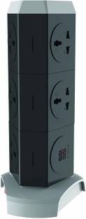 Anchor By Panasonic Vertical Revolving Universal Extension Board with 2 USB Charging Port 5  Socket Extension Boards