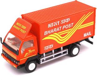 AR KIDS TOYS Toys Pull Back Action Bharat Post Vehicle Playset for Kids Toy Truck Container