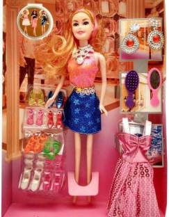 DsentSports GIRL DOLL SERIES WITH DOLL DRESSES SET FOR KIDS