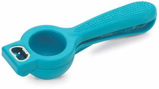 CRYSTAL Plastic Lemon Squeezer cum Bottle Opener Hand Juicer
