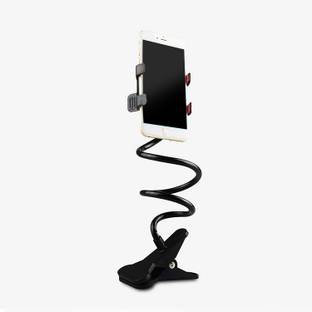 Wanzhow Mobile Holder Universal Flexible Long Arms Mobile Phone Holder Desktop Bed Lazy Bracket Mobile Stand Lazy Bracket Flexible Arms Clip Mount Mobile Phone Stand Holder for iOS & Android Phones Use in Office, Home & Bedroom Desk Table Clip Bracket for Phone Hanging on Lazy Phone Holder Mobile Holder