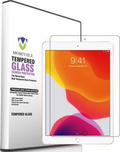 MOBIVIILE Tempered Glass Guard for Apple iPad 8th Gen 10.2 inch, Apple iPad 7th Gen 10.2 inch