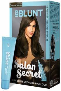 BBlunt Salon Secret High Shine Creme Hair Colour , Coffee Natural Brown 4.31