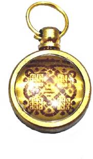 numeroastro Kaal Sarp Dosh Nivaran Yantra Pendant In Ashtadhatu (1Pc) Metal Pendant