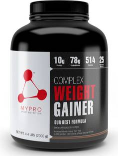 Mypro Sport Nutrition Complex Weight Gainer Advanced High Protein Supplement Powder for Gym Workout Weight Gainers/Mass Gainers