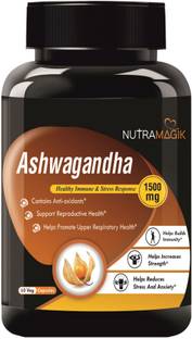 nutramagik Ashwagandha Root Extract-1500mg(Pack of 1)