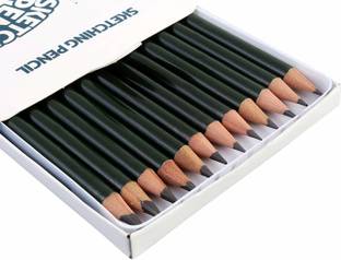 COROT Artist Quality Fine Art Drawing & Sketching Pencils (2H-12B)