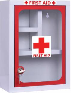 IMPULSE Platinum Big Size Emergency First Aid Kit Box/Emergency Medical Box/First Aid Box for Home-School-Office/Wall Mountable-Multi Compartments255 First Aid Kit