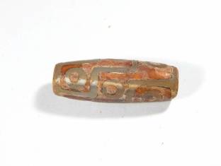 Urancia Old Buddist Tibetan Nine Eye DZI 9 Eyed DZI Agate Stone