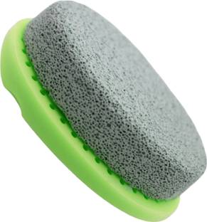 MAJESTIQUE Easy Grip Pumice Stone ( GREEN )