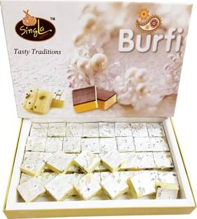 Singla Pista Khoya Burfi 1kg Box