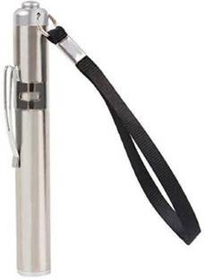 Remeka Aluminum Alloy Mini Portable for Camping,Doctors,Dentist, Moon Light with Led Torch
