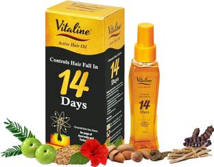 VITALINE Active Hair Oil, Control Hair Fall in 14 Days Hair Oil