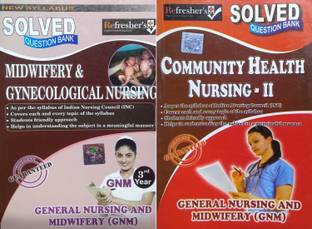 GNM 3rd Year Solved Question Bank In English 2 Books