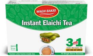 Waghbakri Premix Tea - Pack of 3 (420 g) Cardamom Instant Tea Box
