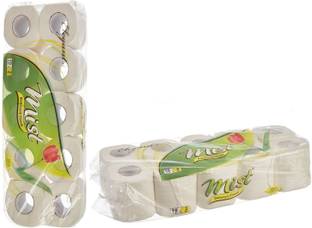 Mist White Toilet Tissue 2 - 20 Rolls Toilet Paper Roll