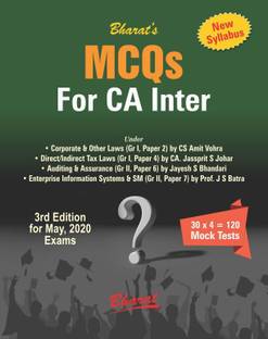MCQs For CA Inter