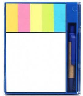 stupefying 1 कम्पार्टमेंट प्लास्टिक स्टिकी नोट्स बॉक्स