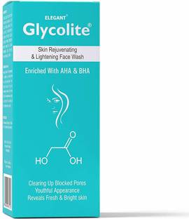 ELEGANT Glycolite Skin Rejuvenating & Lightening Facewash 60ml (Pack of 1) Face Wash