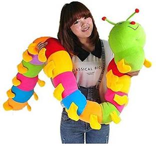 DREAMS CREATIONS caterpillor for girls kids boys cute teddy bear soft toys birthday valentines surprise gift home room decoration car showpieces 150 cm  - 150 cm