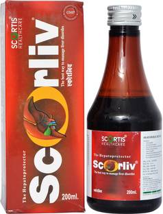 SCORTIS HEALTH CARE Ayurvedic Scorliv Syrup, Manage Liver Disorder