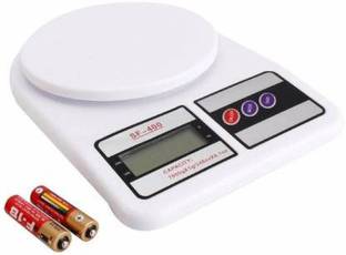 desai Weighing Machine For Kitchen With LED Light, Digital Electronic Weight Scale 10 Kg Weighing Scale
