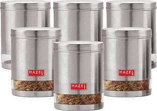 HAZEL Steel Grocery Container  - 1350 ml