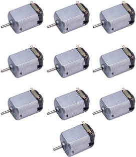 Best Price Ever DC Motor 3-6V Mini Electric Hobby Motor for DIY Toys Science Projects, 10 Pieces Electronic Components Electronic Hobby Kit