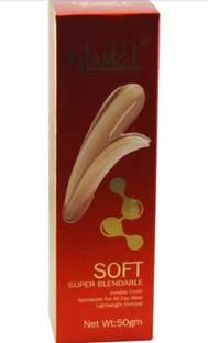 Glam21 Soft Super Belendable Foundation-F6502 Foundation (Beige, 50gm Foundation