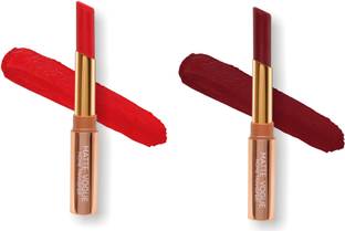 Me-On Matte Vogue (05 Lady Danger , 13 Pure Garnet)