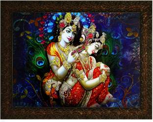 Indianara RADHA KRISHNA (2731) Digital Reprint 10.2 inch x 13 inch Painting