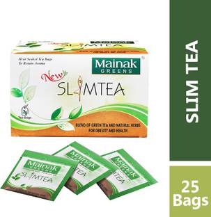 Mainak 100% Natural Slim Tea Indian Herbs Green Tea Bags Box