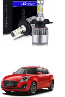 PRTEK LED Headlight Bulbs Conversion Kit, COB High Low Beam Headlamp, Dual Beam Head Light A142 Fog Lamp Car LED for Maruti Suzuki (12 V, 30 W)