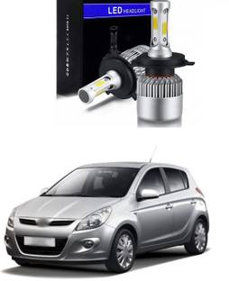 PRTEK LED Headlight Bulbs Conversion Kit, COB High Low Beam Headlamp, Dual Beam Head Light A85 Fog Lamp Car LED for Hyundai (12 V, 30 W)