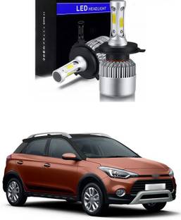 PRTEK LED Headlight Bulbs Conversion Kit, COB High Low Beam Headlamp, Dual Beam Head Light A83 Fog Lamp Car LED for Hyundai (12 V, 30 W)