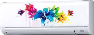 Decopix AC Sticker Fridge Sticker Wall Sticker Split Ac Stickers Air Conditioner Sticker - Standard Size (Fit for All Models / Sizes / Brands) (Vinyl, Multicolor)- DP6013