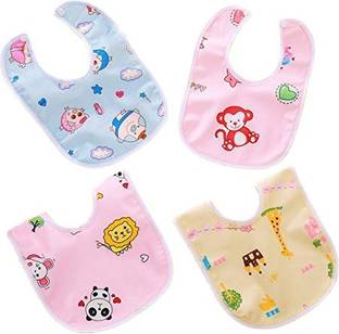 BabyGo Set of 4 Waterproof Baby Apron with Bib
