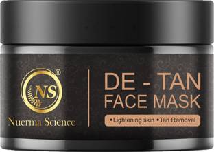 Nuerma Science De Tan Face Mask (Repair Sun Damaged & Dull Skin) No|Paraben, SLS