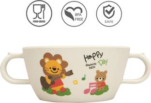Small Wonder Lion Theme 1 PCS Bamboo Fiber Baby Feeding Utensils Bowl  - Bamboo Fiber