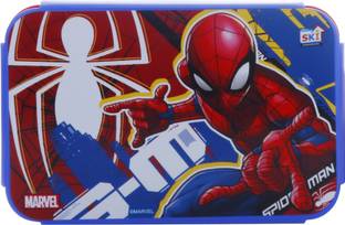 SKI SPIDERMAN LOCK & SEAL 800 LUNCH BOX 2 Containers Lunch Box