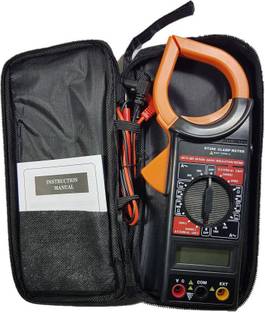 HOTCHPOTCH DT266 clamp meter with LCD display for AC/DC current voltage measurement Digital Multimeter