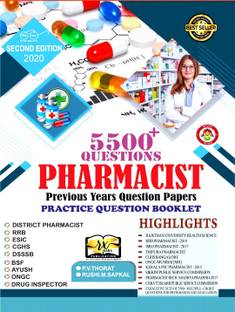 Gov.pharmacist Previous Year Questions Papers 3000+ Authentic Questions