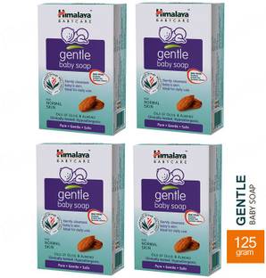 Himalaya Herbals Baby Extra Moisturizing soap 125 gm pack of 4