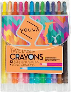 NAVNEET Youva Twistable Crayons