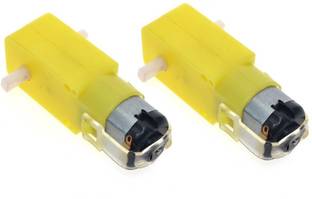 Creative Tech DC BO Motor Dual shaft Smart Car Robot Gear Motor for Arduino (2 Pieces) Electronic Components Electronic Hobby Kit