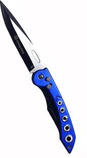 Chang Jiang 822 Blue Folding Pocket Knife Pocket Knife, Survival Knife, Campers Knife
