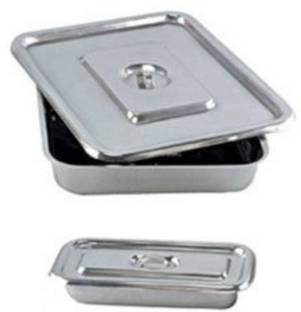Agarwals Instrument Tray 8*3 & Instrument Tray 9*6 With Covers(Set Of 2)@@ Reusable Medical Tray