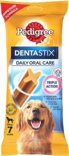 PEDIGREE Dentastix Oral Care for Adult Large Breed (25kg+), Weekly Pack (7 Sticks) Dog Treat